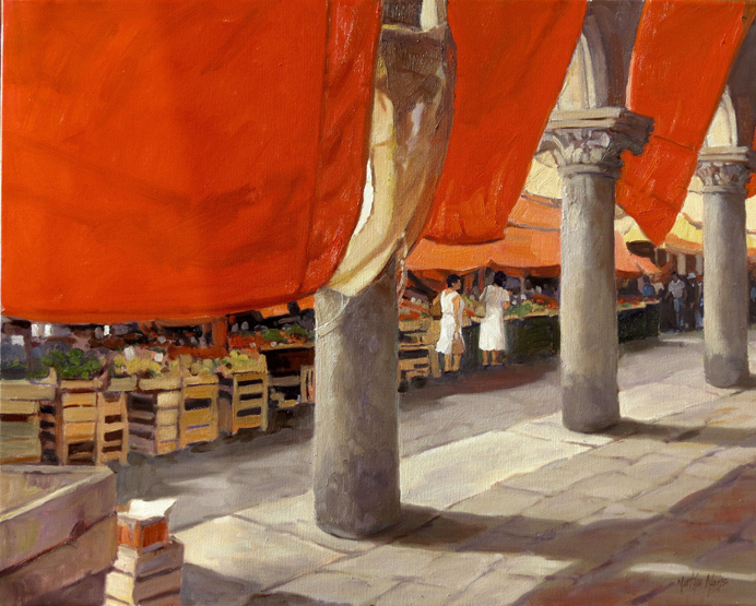 Red Tarps, Venice Market